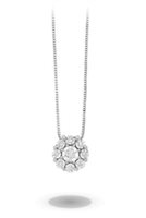 Necklace Donna Oro Woman in White Gold Diamante LPF12592.009